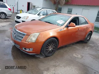 2008 Cadillac CTS RWD w/1SB with VIN 1G6DV57V880188735, listed as a IAAI auction lot 41897774 with 193,945 mi miles. Bid and sale history available at carsss.com. Image 2.