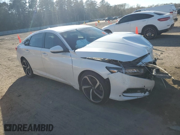 2019 Honda Accord Sedan Sport 1.5T with VIN 1HGCV1F3XKA071534, listed as a Copart auction lot 87356904 with 117,884 mi miles and Salvage Title. Bid and sale history available at carsss.com. Image 4.