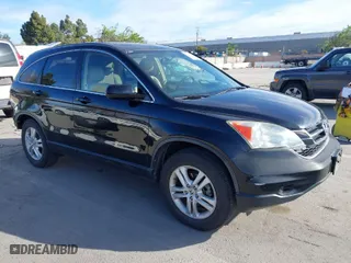 2010 Honda CR-V EX-L with VIN 5J6RE3H70AL049737, listed as a IAAI auction lot 42000101 with 154,939 mi miles. Bid and sale history available at carsss.com. Image 1.