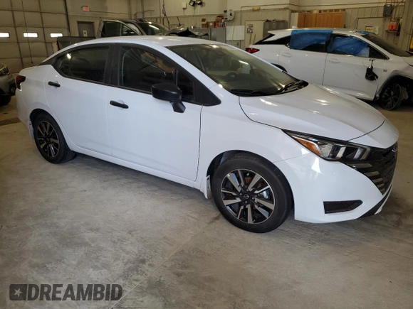 2024 Nissan Versa S with VIN 3N1CN8DV7RL915417, listed as a Copart auction lot 50008175 with 12,221 mi miles and Clean Title. Bid and sale history available at DreamBid. Image 4.