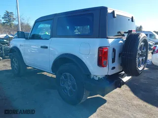 2024 Ford Bronco Big Bend with VIN 1FMDE7AH7RLB15038, listed as a IAAI auction lot 41504232 with 344 mi miles. Bid and sale history available at carsss.com. Image 3.