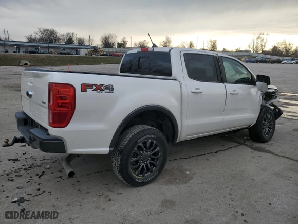 2019 Ford Ranger XL with VIN 1FTER4FHXKLA55413, listed as a Copart auction lot 86877714 with 43,836 mi miles and Salvage Title. Bid and sale history available at carsss.com. Image 3.