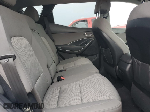 2018 Hyundai Santa Fe 2.4L with VIN 5NMZT3LB2JH056889, listed as a Copart auction lot 57801705 with 133,454 mi miles and Salvage title. Bid and sale history available at DreamBid. Image 10.