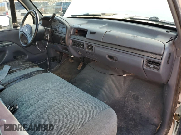 1993 Ford F-150 with VIN 1FTDF15Y4PNA36291, listed as a Copart auction lot 84710124 with 143,164 mi miles and Salvage Title. Bid and sale history available at carsss.com. Image 8.