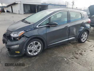 2021 Chevrolet Bolt EV LT with VIN 1G1FY6S02M4111806, listed as a Copart auction lot 45353635 with 44,363 mi miles and Salvage Title. Bid and sale history available at carsss.com. Image 1.