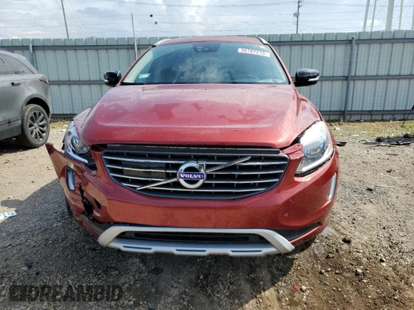 2017 Volvo XC60 Dynamic with VIN YV440MDR4H2094480, listed as a Copart auction lot 56787215 with 62,811 mi miles and Salvage title. Bid and sale history available at DreamBid. Image 5.
