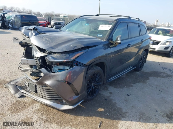 2023 Toyota Highlander L with VIN 5TDKDRAH7PS508415, listed as a IAAI auction lot 41533160 with 41,157 mi miles. Bid and sale history available at carsss.com. Image 16.