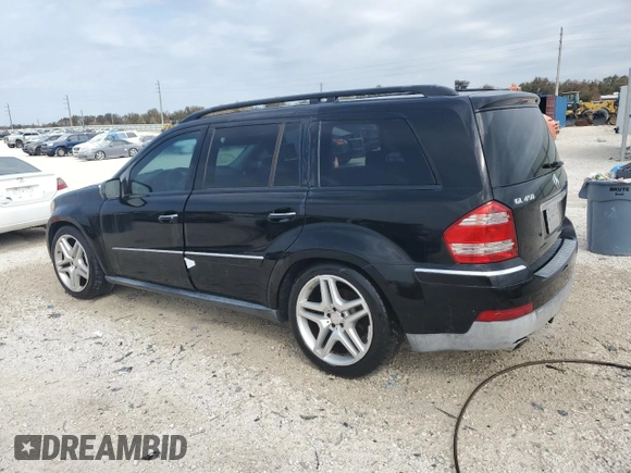 2009 Mercedes-Benz GL-Class 4.6L with VIN 4JGBF71E79A507054, listed as a Copart auction lot 74093574 with 0 mi miles and Non Repairable. Bid and sale history available at carsss.com. Image 2.