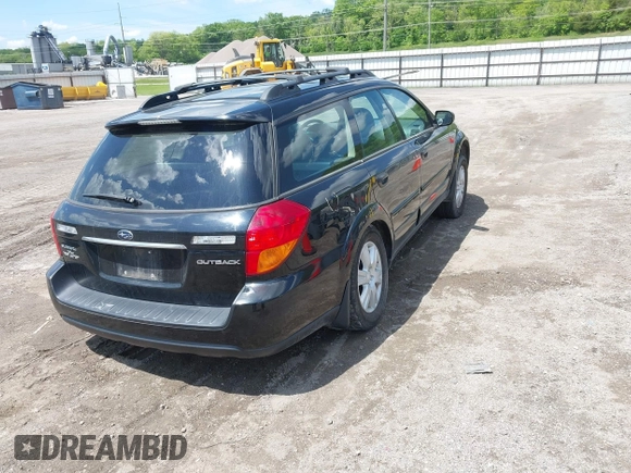2005 Subaru Legacy Outback with VIN 4S4BP61C657353515, listed as a IAAI auction lot 42343431 with 242,015 mi miles and . Bid and sale history available at DreamBid. Image 4.