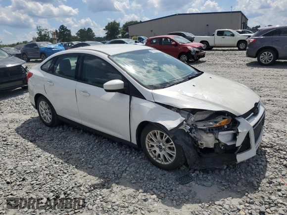 2012 Ford Focus SE with VIN 1FAHP3F2XCL406031, listed as a Copart auction lot 61961385 with 165,343 mi miles and Salvage title. Bid and sale history available at DreamBid. Image 4.