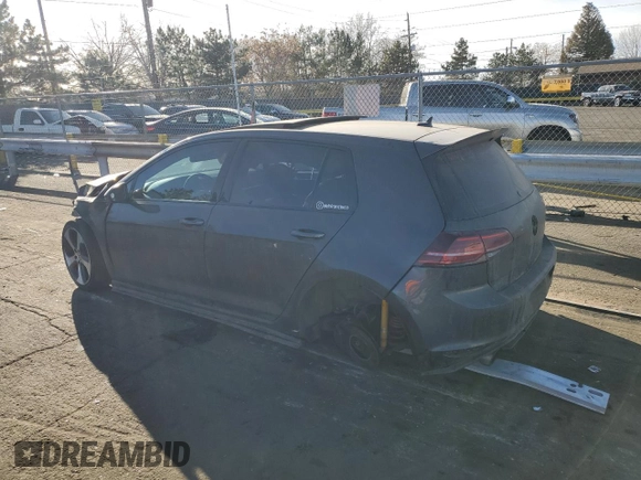 2015 Volkswagen GTI SE with VIN 3VW4T7AU6FM051380, listed as a Copart auction lot 85566824 with 161,716 mi miles and Salvage Title. Bid and sale history available at DreamBid. Image 2.