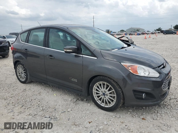 2015 Ford C-Max SEL with VIN 1FADP5CU6FL101839, listed as a Copart auction lot 53631355 with 53,593 mi miles and Salvage Title. Bid and sale history available at DreamBid. Image 4.