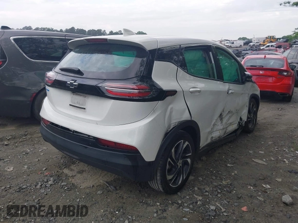 2023 Chevrolet Bolt EV 2LT with VIN 1G1FX6S0XP4183330, listed as a IAAI auction lot 42151483 with 66,179 mi miles and . Bid and sale history available at DreamBid. Image 4.