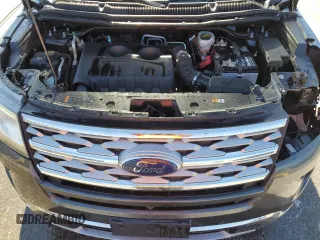 2018 Ford Explorer Limited with VIN 1FM5K7FH4JGB85289, listed as a Copart auction lot 52290775 with 76,578 mi miles and Salvage title. Bid and sale history available at DreamBid. Image 12.