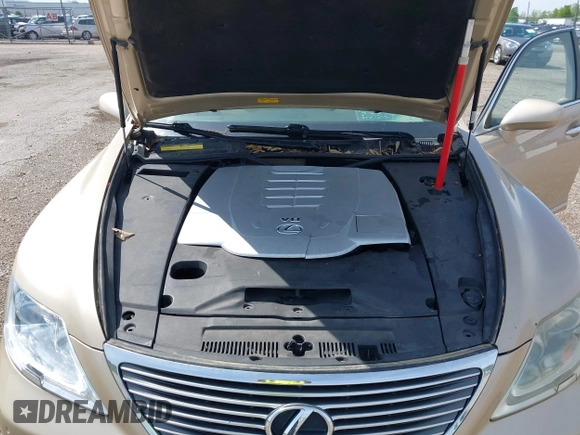 2008 Lexus LS 460 LWB with VIN JTHGL46F985030541, listed as a IAAI auction lot 42078316 with 248,187 mi miles. Bid and sale history available at carsss.com. Image 10.