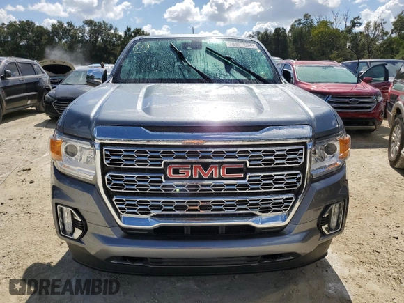 2022 GMC Canyon 2WD Denali with VIN 1GTG5EEN3N1144306, listed as a Copart auction lot 76997804 with 0 mi miles and Non Repairable. Bid and sale history available at carsss.com. Image 5.