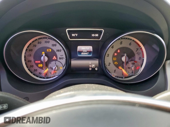 2016 Mercedes-Benz CLA 250 with VIN WDDSJ4GB9GN390040, listed as a Copart auction lot 56419625 with 83,047 mi miles and Salvage title. Bid and sale history available at DreamBid. Image 9.