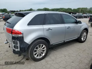 2014 Lincoln MKX with VIN 2LMDJ6JK4EBL05749, listed as a Copart auction lot 61123624 with 172,912 mi miles and Salvage Title. Bid and sale history available at carsss.com. Image 3.