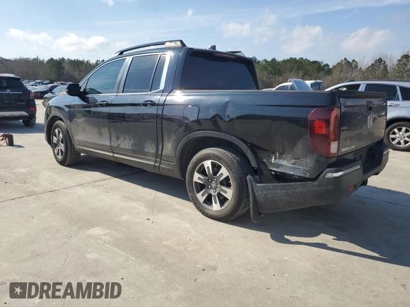 2017 Honda Ridgeline RTL with VIN 5FPYK2F57HB005101, listed as a Copart auction lot 42794275 with 189,187 mi miles and Salvage title. Bid and sale history available at DreamBid. Image 2.