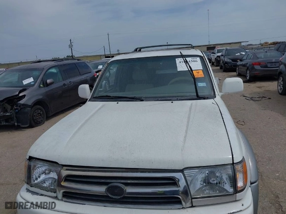 1999 Toyota 4Runner Limited with VIN JT3GN87R6X0112917, listed as a IAAI auction lot 41664306 with 1 mi miles. Bid and sale history available at carsss.com. Image 10.