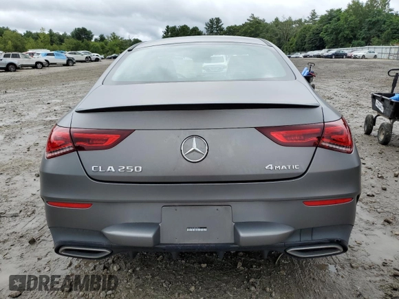 2022 Mercedes-Benz CLA 250 with VIN W1K5J4HB7NN263909, listed as a Copart auction lot 66138673 with 46,408 mi miles and . Bid and sale history available at DreamBid. Image 6.