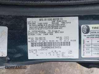 2010 Ford Fusion SE with VIN 3FAHP0HG9AR384836, listed as a IAAI auction lot 42136315 with 211,934 mi miles and . Bid and sale history available at DreamBid. Image 9.