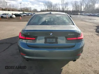2021 BMW 3 Series 330i xDrive with VIN WBA5R7C03MFK53782, listed as a Copart auction lot 43903465 with 48,445 mi miles and Salvage Title. Bid and sale history available at carsss.com. Image 6.