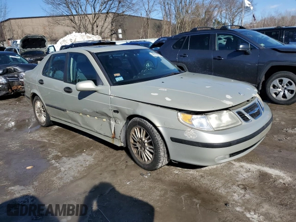 2005 Saab 9-5 Arc with VIN YS3ED49A253502052, listed as a Copart auction lot 45173575 with 208,112 mi miles and Clean Title. Bid and sale history available at carsss.com. Image 4.