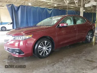 2015 Acura TLX with VIN 19UUB1F30FA012057, listed as a Copart auction lot 51821365 with 45,234 mi miles and Clean Title. Bid and sale history available at carsss.com. Image 1.