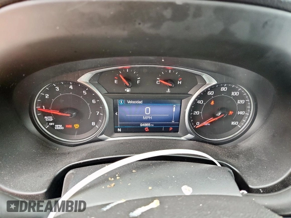 2019 GMC Terrain SLE with VIN 3GKALMEVXKL154684, listed as a Copart auction lot 58127115 with 94,865 mi miles and Salvage title. Bid and sale history available at DreamBid. Image 9.
