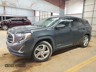2018 GMC Terrain SLE with VIN 3GKALMEX2JL319899, listed as a Copart auction lot 44571145 with 58,698 mi miles and Salvage Title. Bid and sale history available at carsss.com. Image 1.