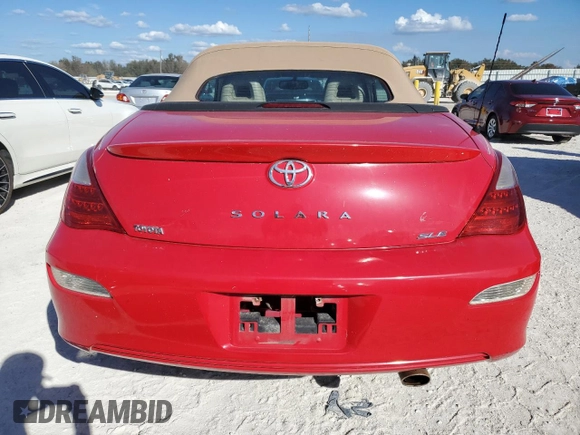 2008 Toyota Solara SE with VIN 4T1FA38P58U138286, listed as a Copart auction lot 74721094 with 117,174 mi miles and Salvage Title. Bid and sale history available at DreamBid. Image 6.