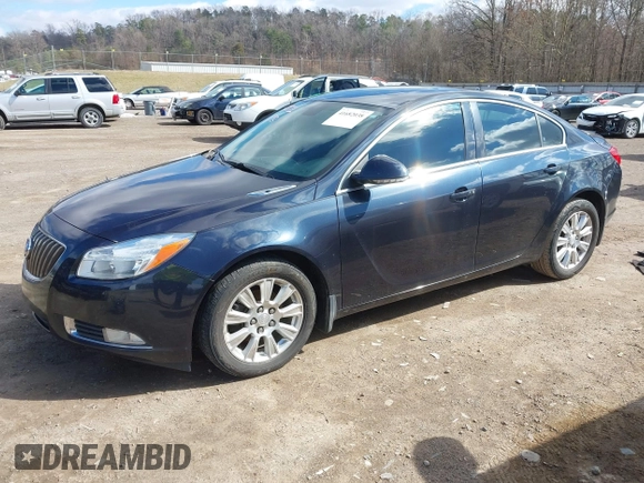 2013 Buick Regal with VIN 2G4GR5ER4D9248526, listed as a IAAI auction lot 41682038 with 241,530 mi miles. Bid and sale history available at carsss.com. Image 2.