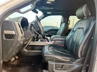 2018 Ford F-150 XL with VIN 1FTFW1EG0JFC00413, listed as a Copart auction lot 63479205 with 204,400 mi miles and Salvage title. Bid and sale history available at DreamBid. Image 7.