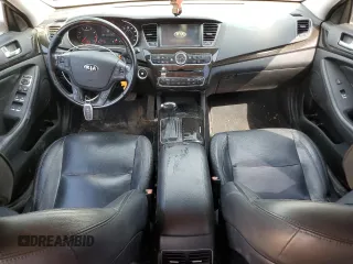 2016 Kia Cadenza Premium with VIN KNALN4D72G5215760, listed as a Copart auction lot 76055694 with 94,433 mi miles and Clean Title. Bid and sale history available at carsss.com. Image 8.