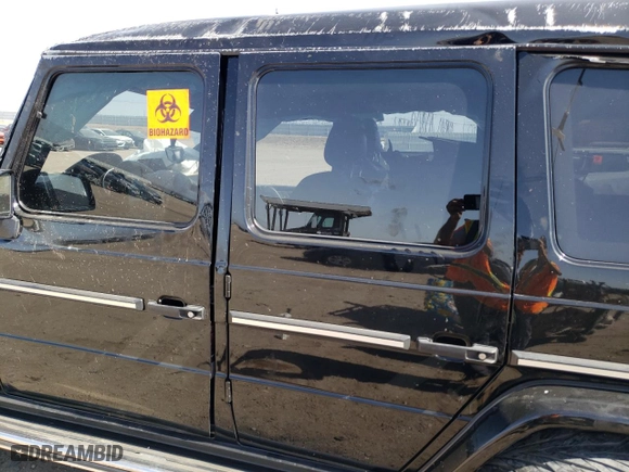 2018 Mercedes-Benz G-Class AMG G 63 with VIN WDCYC7DH6JX291237, listed as a Copart auction lot 57343814 with NaN miles and Salvage Title. Bid and sale history available at carsss.com. Image 8.