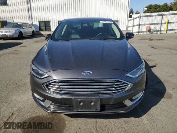 2018 Ford Fusion Titanium with VIN 3FA6P0D95JR188357, listed as a Copart auction lot 55994895 with 123,214 mi miles and Salvage title. Bid and sale history available at DreamBid. Image 5.