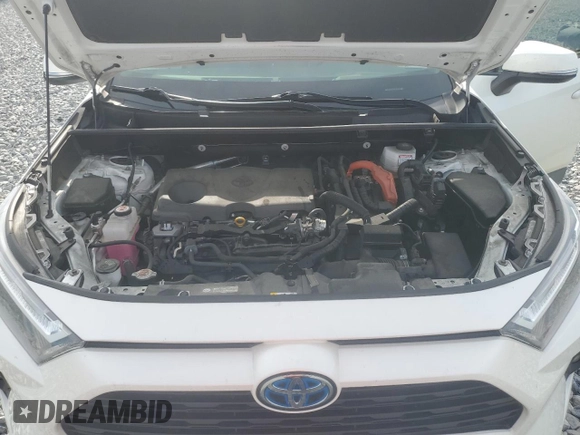 2022 Toyota RAV4 Hybrid XLE Premium with VIN JTMB6RFV4ND535282, listed as a Copart auction lot 61249445 with 82,398 mi miles and Salvage title. Bid and sale history available at DreamBid. Image 12.