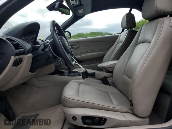 2011 BMW 1 Series 128i with VIN WBAUN1C57BVH83226, listed as a Copart auction lot 57753625 with 55,985 mi miles and Clean title. Bid and sale history available at DreamBid. Image 7.