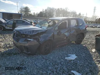 2024 Subaru Forester Sport with VIN JF2SKAGC1RH455920, listed as a Copart auction lot 87082804 with 0 mi miles and Salvage Title. Bid and sale history available at carsss.com. Image 1.