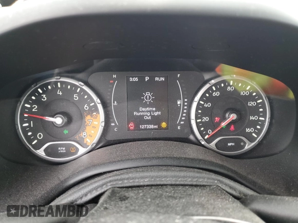 2017 Jeep Renegade Sport with VIN ZACCJBAB7HPF40134, listed as a Copart auction lot 48661955 with 127,338 mi miles and Salvage Title. Bid and sale history available at carsss.com. Image 9.