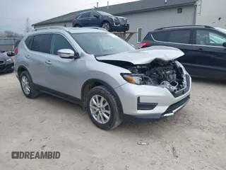 2017 Nissan Rogue SL with VIN 5N1AT2MV5HC892040, listed as a IAAI auction lot 41922447 with 128,664 mi miles and . Bid and sale history available at carsss.com. Image 1.