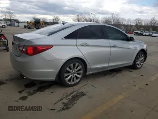 2013 Hyundai Sonata Limited with VIN 5NPEC4AC5DH545813, listed as a Copart auction lot 50504615 with 83,950 mi miles and Salvage Title. Bid and sale history available at DreamBid. Image 3.