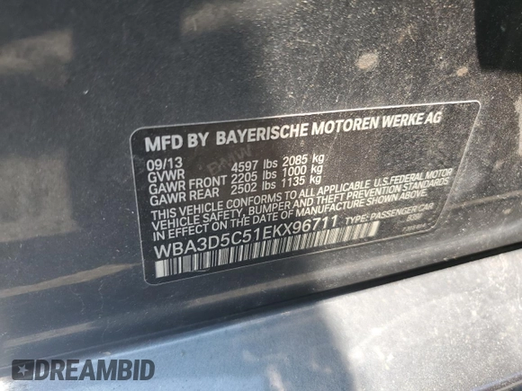 2014 BMW 3 Series 328d xDrive z VIN WBA3D5C51EKX96711, wystawiony jako Copart lot #63532195 z przebiegiem 187 068 mil mil oraz Czysty tytuł • Clean title. Historia ofert i sprzedaży dostępna na DreamBid. Obrazek 12.