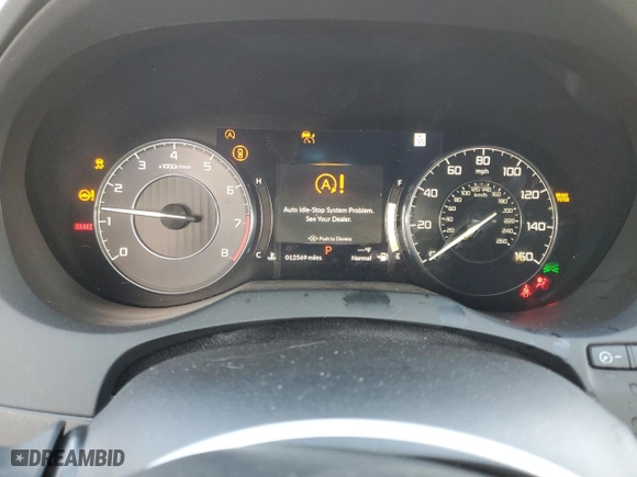 2024 Acura RDX with VIN 5J8TC2H3XRL004567, listed as a Copart auction lot 73771014 with 12,569 mi miles and Salvage Title. Bid and sale history available at carsss.com. Image 9.