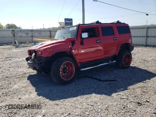 2004 Hummer H2 with VIN 5GRGN23U04H116668, listed as a Copart auction lot 70402334 with 0 mi miles and Salvage Title. Bid and sale history available at carsss.com. Image 1.