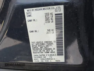 2013 Nissan Altima SL with VIN 1N4AL3AP9DC214665, listed as a IAAI auction lot 42671720 with 153,020 mi miles and . Bid and sale history available at DreamBid. Image 9.