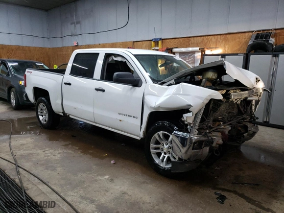 2014 Chevrolet Silverado 1500 LT with VIN 3GCUKREC3EG261564, listed as a Copart auction lot 43927475 with 0 mi miles and Clean Title. Bid and sale history available at carsss.com. Image 4.