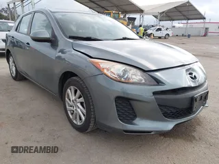 2012 Mazda Mazda3 i Touring with VIN JM1BL1L84C1671872, listed as a IAAI auction lot 42116842 with 85,343 mi miles. Bid and sale history available at carsss.com. Image 1.