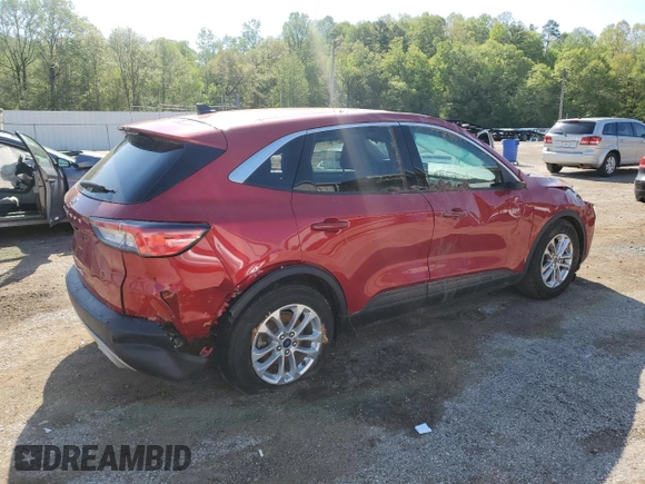 2021 Ford Escape SE with VIN 1FMCU0G65MUA92051, listed as a Copart auction lot 52252605 with 52,667 mi miles and Salvage title. Bid and sale history available at DreamBid. Image 3.